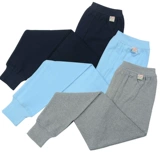 Хлопковые осенние демисезонные удерживающие тепло штаны, термобелье, высокая талия, большой размер, для среднего возраста, свободный крой