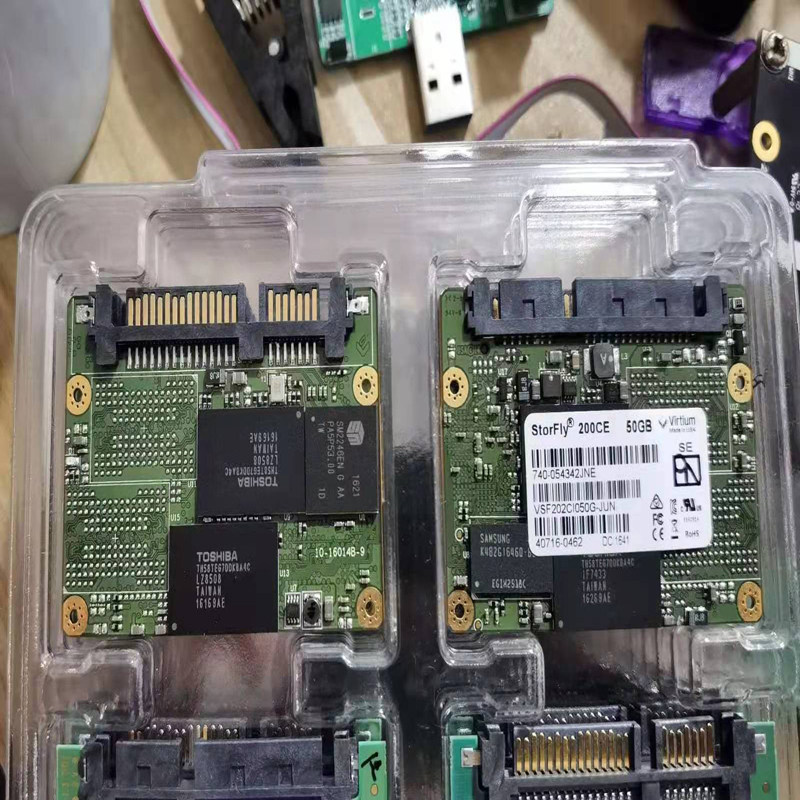 SSD solid state hard drive 128G notebook desktop computer swissbit MLC original independent cache