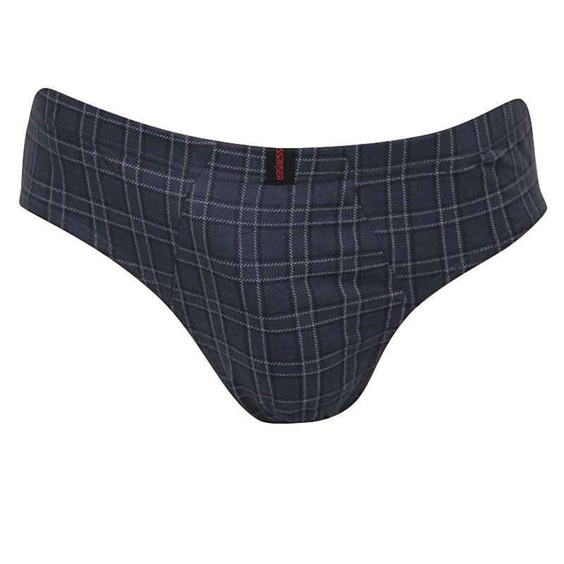 EaSinESS / Yizhishe 8100 Quần cotton kẻ sọc Tóm tắt Quần nam Quần dài Quần lót nam quần xì nam độc lạ