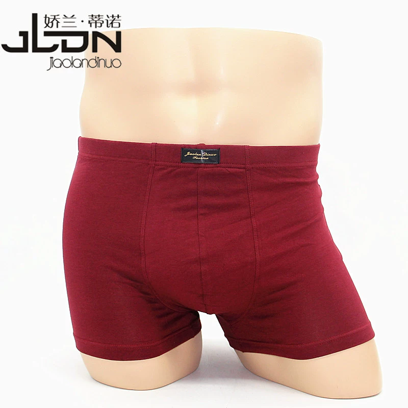 Guerlantino 1052 nam Lycra cotton co giãn boxer 1200 boxer quần phẳng chân quần đồ lót nam