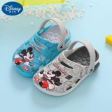 Дисней, детские слайдеры, силиконовые тапочки для мальчиков для девочек, нескользящая пляжная обувь для раннего возраста, 1-3 лет