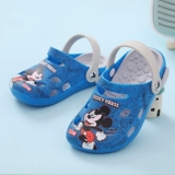 Дисней, детские слайдеры, силиконовые тапочки для мальчиков для девочек, нескользящая пляжная обувь для раннего возраста, 1-3 лет