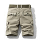 ຄົນອັບເດດ: ກາງແຈ້ງ Summer Cargo Shorts ຜູ້ຊາຍຫ້າຈຸດ Pants Loose Multi-Pocket ຫ້າຈຸດ Pure ຝ້າຍກິລາ Pants ຝ້າຍ