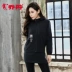 Áo khoác thể thao nữ Jordan trench 2018 mùa thu mới trùm đầu một lớp quần áo chống nắng hàng đầu XFD3281544 Áo gió thể thao