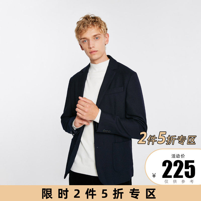 2pcs 50% off JackJones Jack Jones Men's Wool Blazer 218408502