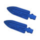 Whitening Klein blue headband hairpin hair accessories in Korean blue all-match hairband side clip 2021 new style