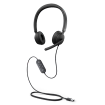 Microsoft Fashionable Wired Headset USB-A Conference Equipment Noise Canceling Microphone Headset Teams Certification