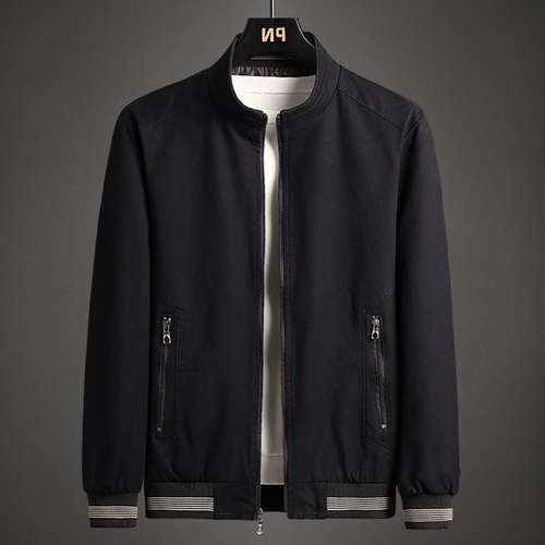 Мужская осенняя хлопковая куртка, для среднего возраста