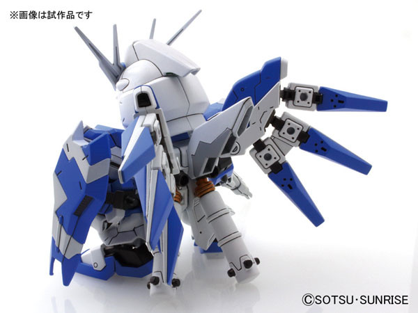 Spot Bandai SD Gundam BB 384 Mô hình lắp ráp Hi-NU Gundam Manatee Gundam Amro - Gundam / Mech Model / Robot / Transformers mô hình gundam build divers