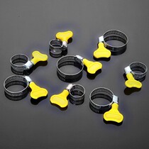 Clip metal iron clamp disassembly car hose clamp buckle fixed stainless steel joint for plastic water pipe