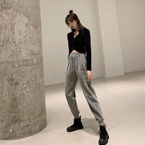 Early spring 2021 New set womens fashion age thin temperament Imperial sister fried street professional two-piece set of foreign atmosphere autumn