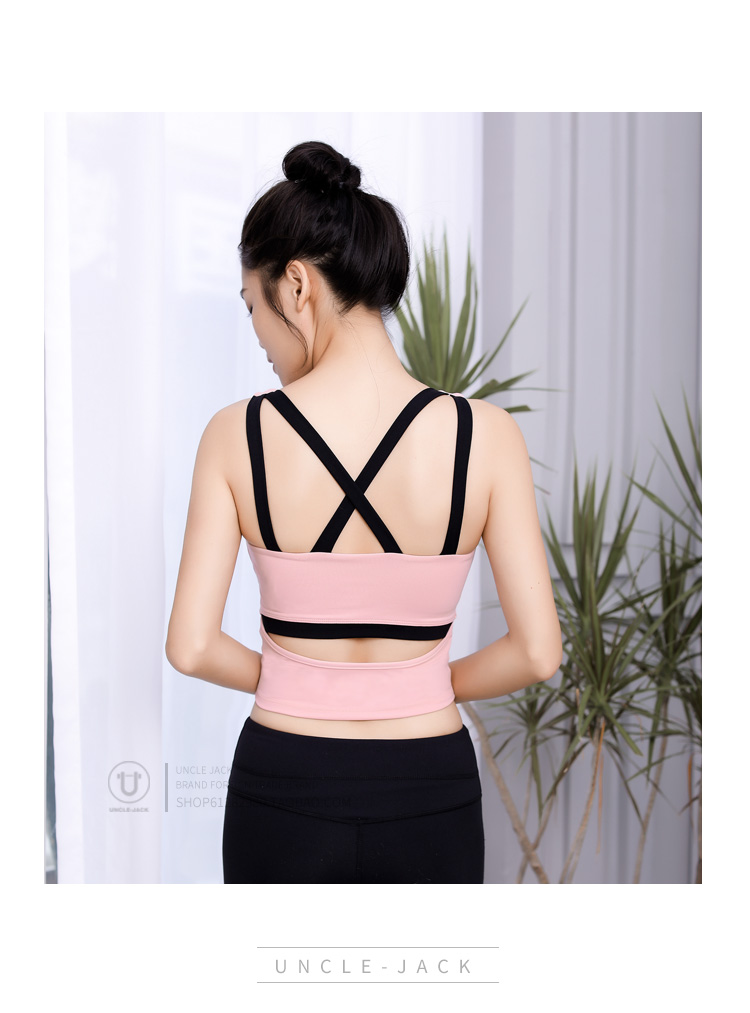 Vest loại thể thao đồ lót nữ chống sốc tập hợp rập khuôn nhận phó mặc áo ngực yoga ngực áo ngực thể thao chuyên nghiệp áo tank top gym nữ