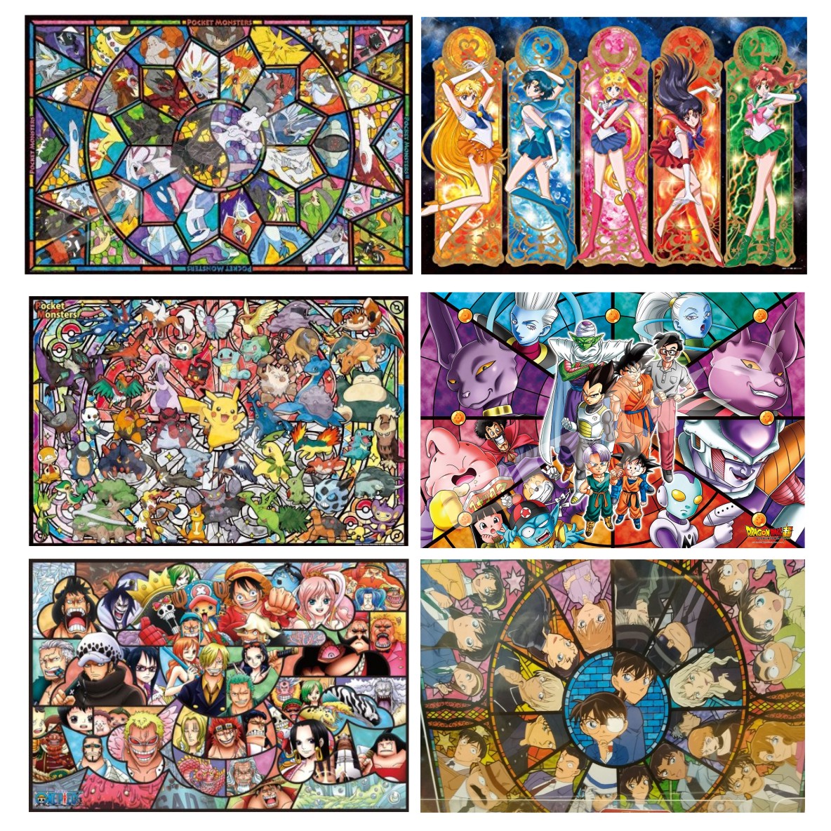 Spot Japan Ensky Wonder Baby Ko Nan Long Pearl Beauty Less Female Warrior Plastic Transparent Puzzle 1000 pieces