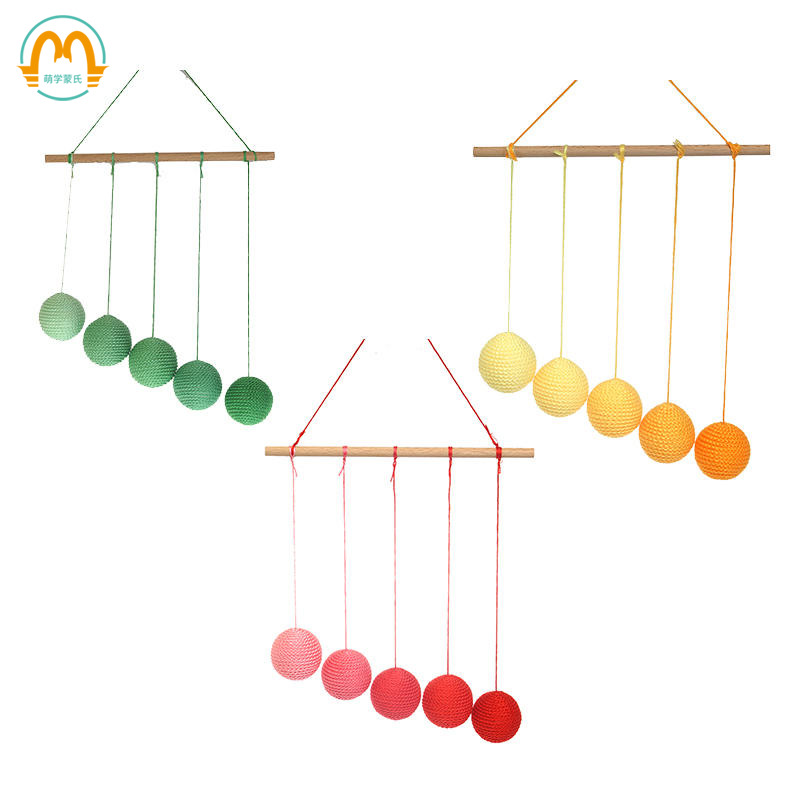 Mengxue Mengxue Hanging Visual charm Newborn Baby Visual charm Gradient color ball Gobbi Gradient color ball