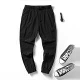 Демисезонные баскетбольные трендовые штаны, свободный прямой крой, в корейском стиле