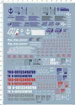 64421-8B16 mg RX-78-4 Ver 2 Unit 4 gd water sticker gundam decal2