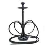 Арабский водный дым Полный комплект ночной сцены KTV с роскошной высокой стеклянной шликовой батонной сигарет сигарет