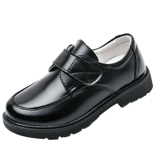 Летние детские туфли для мальчиков для кожаной обуви в английском стиле, из натуральной кожи, мягкая подошва, тренд сезона