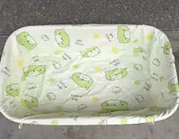 Маленькая летняя люлька с зеленой окантовкой без люльки