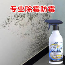 Wall mold removal artifact mildew stain penetrating agent white wallpaper wall covering mold cleaner tile bathroom mold