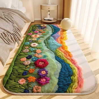 Bedroom bedside carpet bedside mat living room coffee table mat