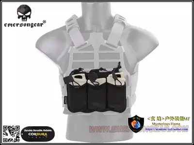 Emersongear Emerson SS vest special upper open 5 56 triple bag vest clip bag