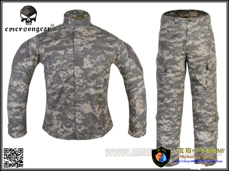 Emersongear Emerson ACU BDU training suit Outdoor CS field security combat training suit Overalls