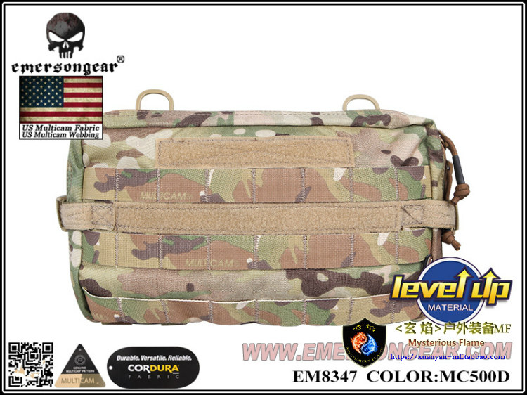 Emersongear Emerson 32CMX18CM multi-function debris bag tool bag Vest sub-bag Large fanny pack