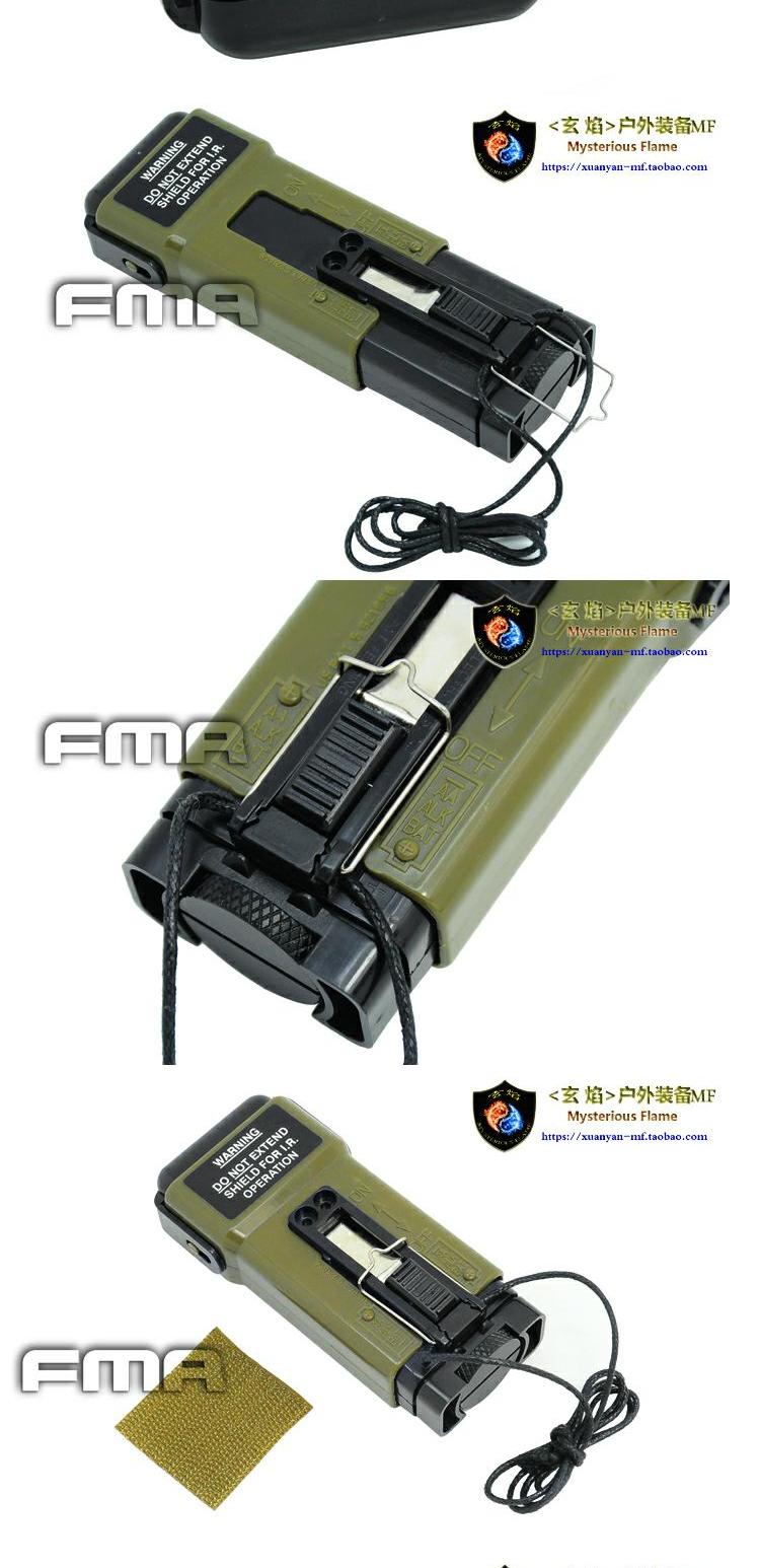 Mô hình ánh sáng sống còn FMA MS2000 (Phiên bản chức năng / Không có phiên bản chức năng) Đèn chiếu sáng ngoài trời đèn pin đội đầu siêu sáng 100w