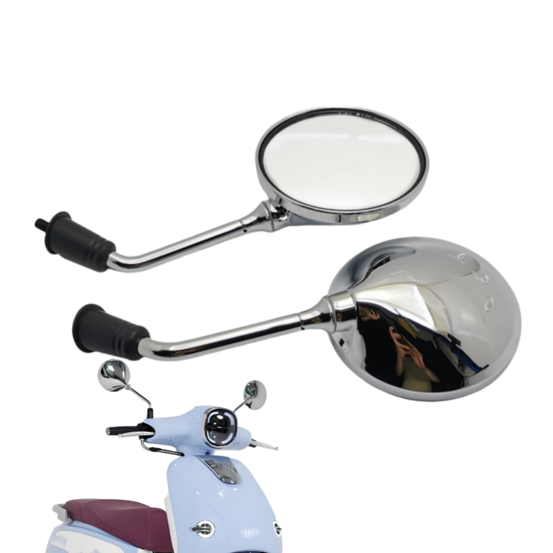 Breakthrough Little River Dolphin Rearview Mirror 150 Retro Scooter Little Kara Reflector Original Factory