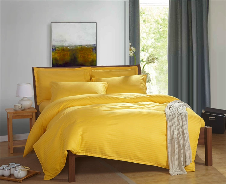 Khách sạn chăn bông chăn đơn sinh đôi đồng bằng bông satin chăn Lượng hàng tồn kho - Quilt Covers chăn phao lông vũ