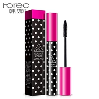 Han Yu mascara uốn cong dài không thấm nước và màu sắc thấm mồ hôi đồng đều dễ dàng làm nhòe lớp trang điểm lông mi tăng trưởng lỏng trang điểm mascara dầu dừa dưỡng mi