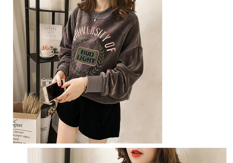 Sweatshirt femme - Ref 3215114 Image 15