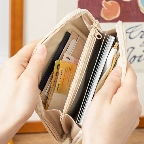 Мультяшная вместительная и большая сумка для паспорта для путешествий, система хранения подходит для мужчин и женщин, картхолдер, шоппер с молнией, Южная Корея