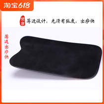 Natural black horn scraping plate thin section Scraping Quick Massage Open Back Scraping Sheet Meridians Facial Leg Lymph Essential Oils
