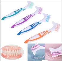 Dentures toothbrush cleaning brush double-sided denture brush invisible braces orthodontic retainer descaling brush elderly toothbrush