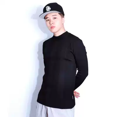 SOULSTYLE Mockneck hip hop hip hop hip hop dance bboy practice dance special high stretch long sleeve