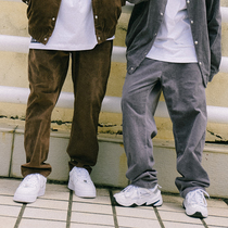 US Federal Street stretch corduroy tooling pants street hip hop loose tooling corduroy suit pants