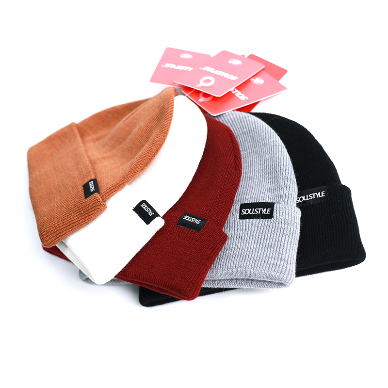 Soulstele Original Hip Hop Street Dance Skartboard Rap RAP Knitted Cap Street Baoy Men and Women Cold Hat