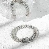 Брендовый кварцевый стальной ремешок, часы в стиле хип-хоп, комплект