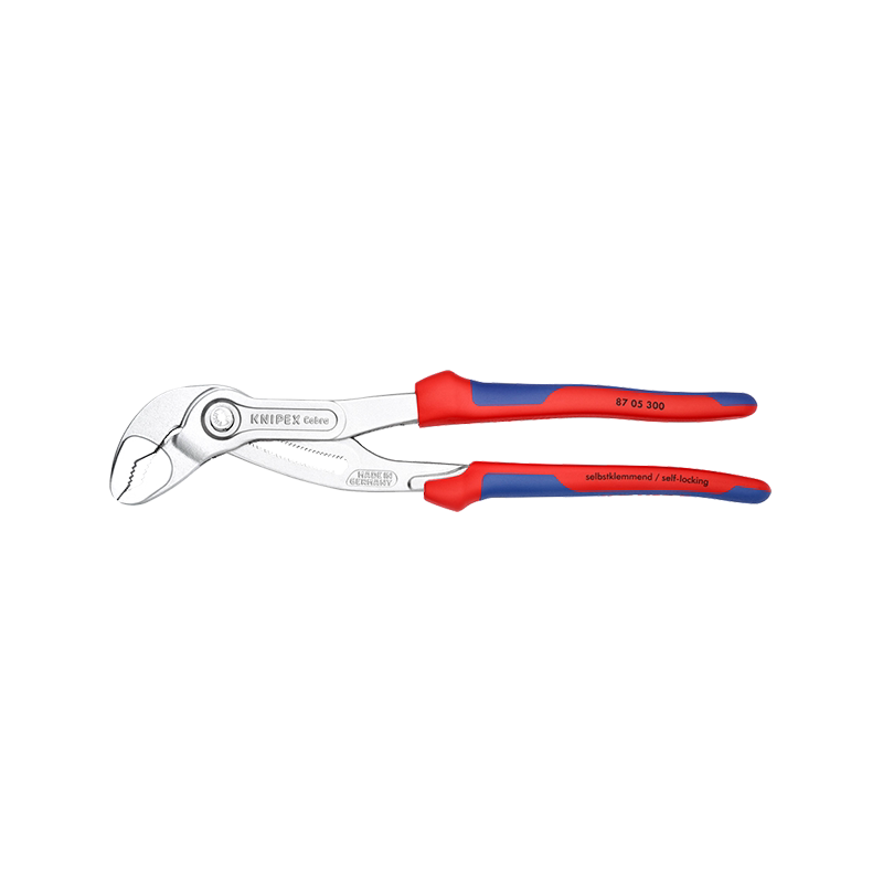 KNIPEX德国凯尼派克工具Cobra快调水泵水管钳自锁防夹手8705系列