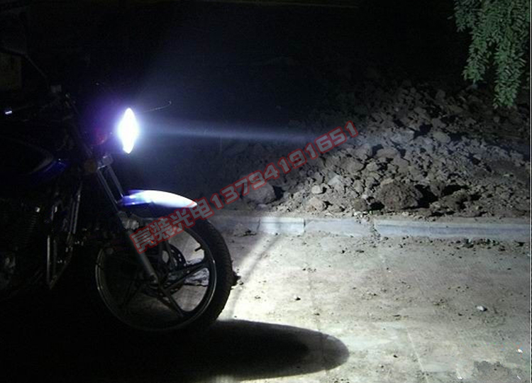 Yamaha Xe Máy Tái Trang Bị Fuxi Hoa Hôn Nhân Quốc Gia Thứ Hai Fuxi Tái Trang Bị Lens Xenon Ánh Sáng Thiên Thần Mắt Quỷ đèn pha xe máy wave alpha