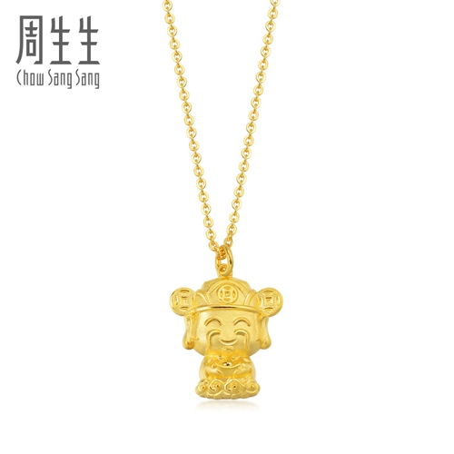 周生生 Золотое ювелирное украшение, золотая подвеска, ожерелье