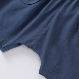 Детское ханьфу, костюм мальчика цветочника, комбинезон, штаны, летняя одежда, детская одежда, из хлопка и льна, китайский стиль