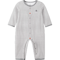 Yings baby clothes baby onesies autumn long-sleeved harem clothes spring and autumn crawl clothes newborn monk clothes autumn clothes