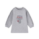 Осеннее платье, юбка, лонгслив для девочек, толстовка, в корейском стиле