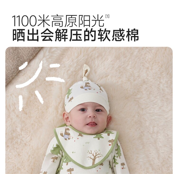 英氏婴儿衣服新生儿见面礼盒礼物初生小宝宝套装送礼满月12件套 — 10