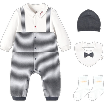 Yings baby gift box high-end newborn clothes gift box baby one-year-old gift light luxury 100-day gift 4-piece set