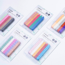 Fire Paint Wax Seal Wax Strips Special Seal Macaron Print Clay Creative Birthday Gift Multicolor Box 5 Roots