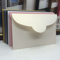 Bronzing envelope custom-made custom pearlescent paper thickened material Greeting card postcard envelope custom personalized printing LOGO